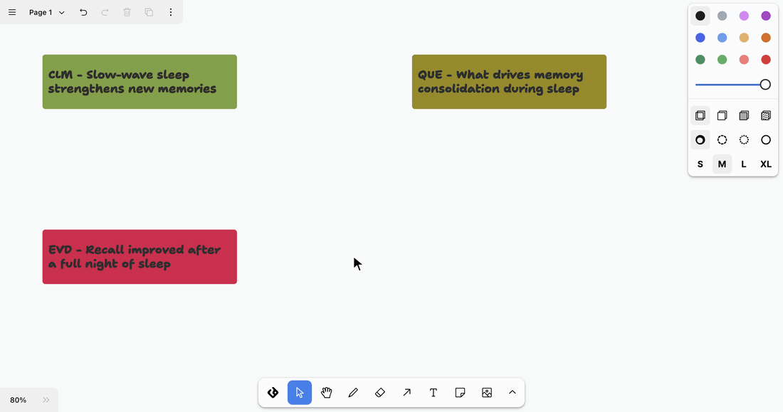 Create a relation type from the canvas
